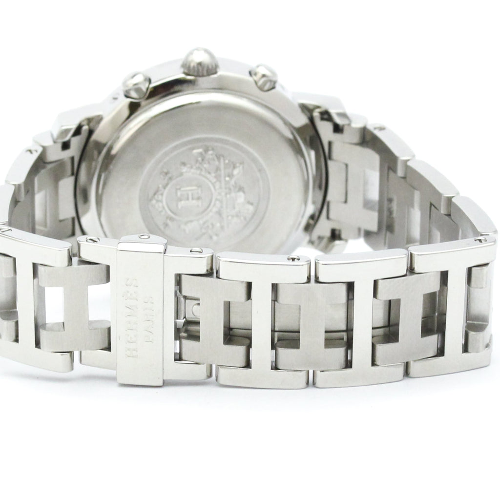 Hermes Clipper Chronograph · Steel