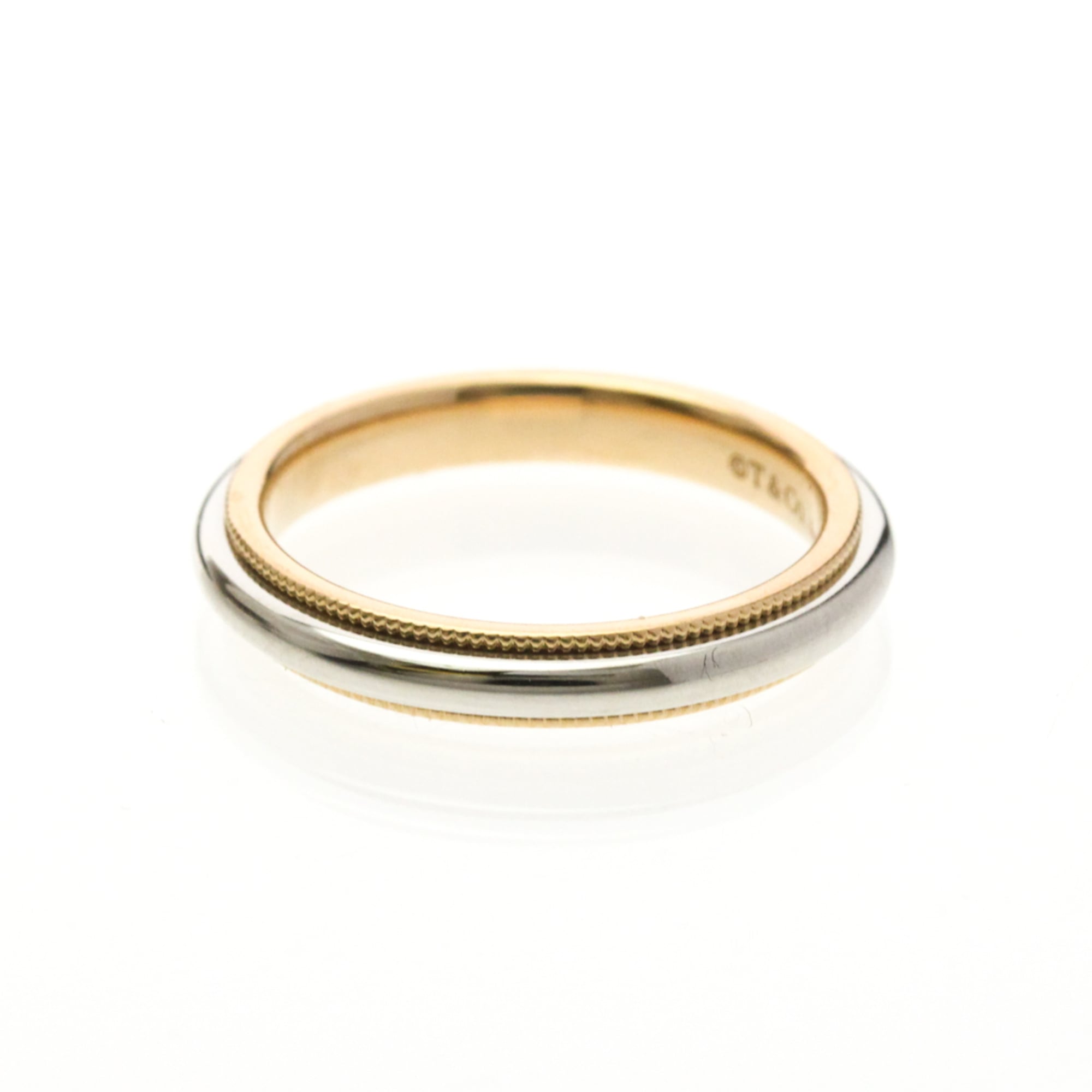 Tiffany Milgrain · Rose Gold & Platinum