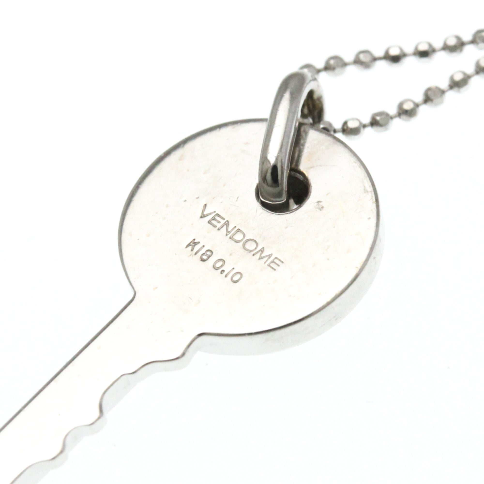Vendome Aoyama Key · Diamond · 18K White Gold