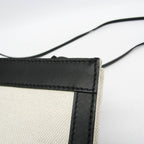 Balenciaga Navy Pochette · Canvas & Leather