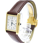 Cartier Must Tank · Gold Plated · Quartz