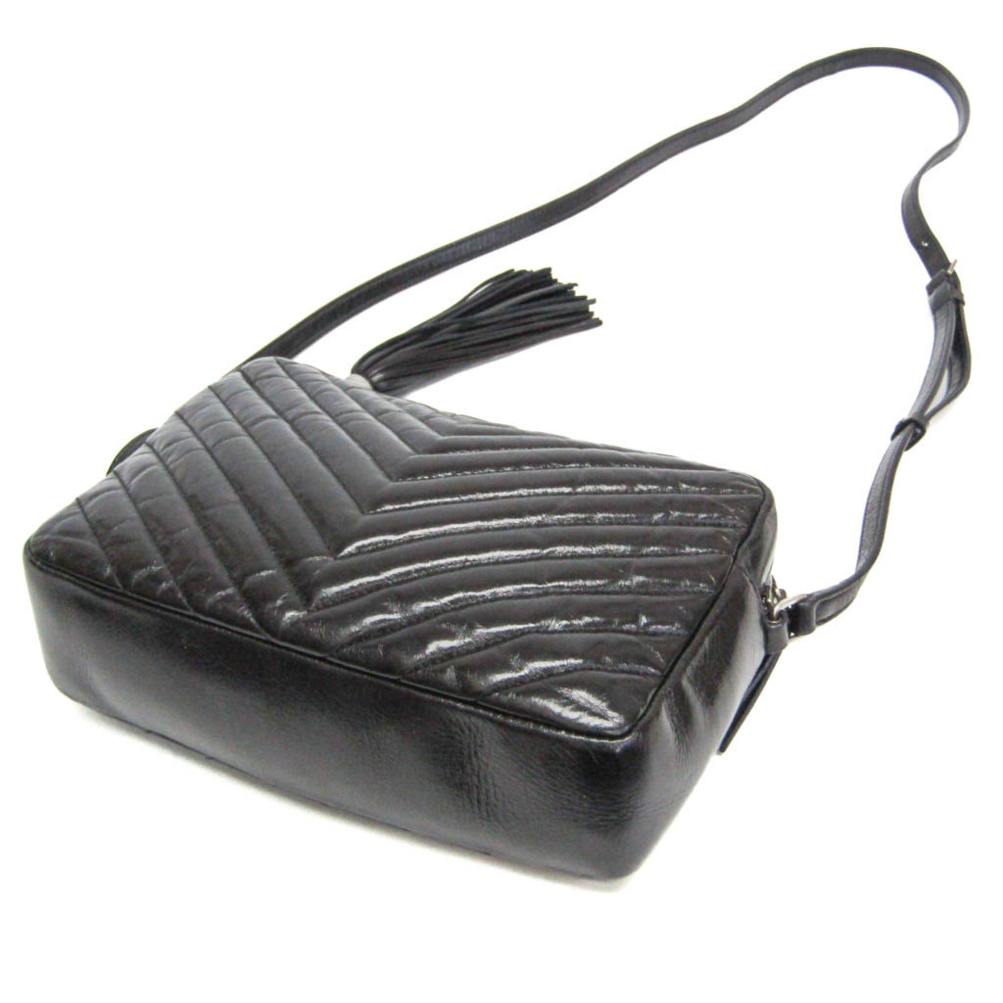 Saint Laurent Lou · V-Stitch Calfskin