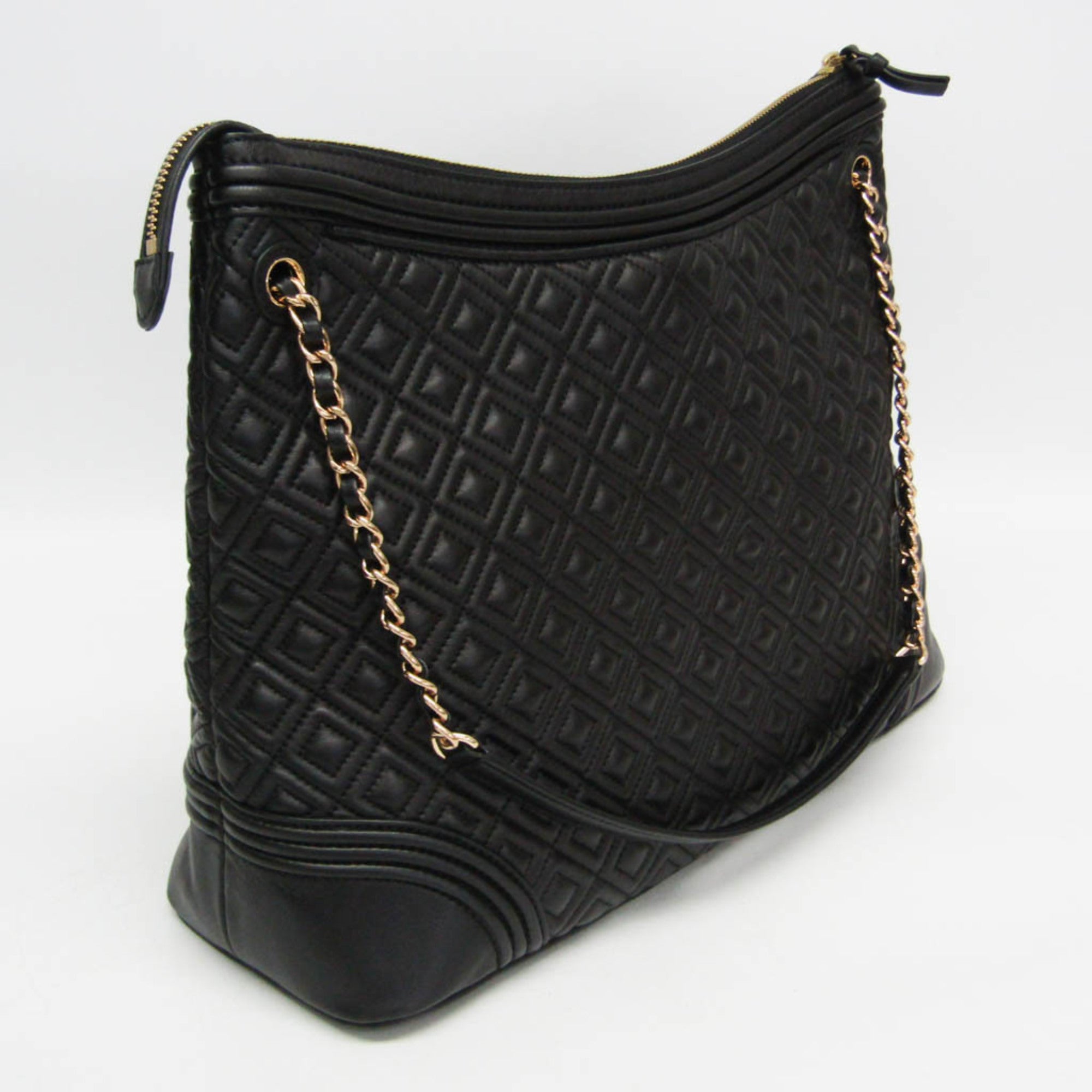 Tory Burch Quilted Chain · Leather Tote