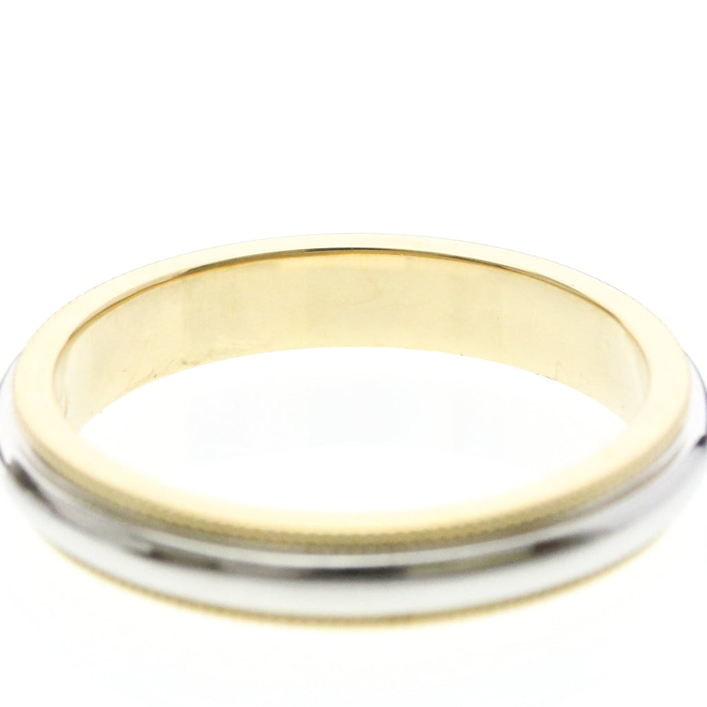 Tiffany Milgrain · Platinum & 18K Gold