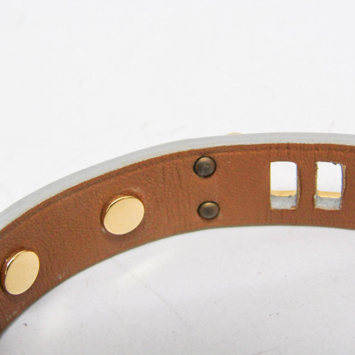 Hermès Mini Dog Clous Carrés · Wrap Bracelet
