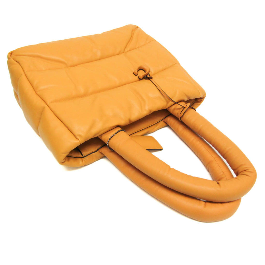 Coach Pillow Tote · Leather
