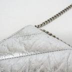 Balenciaga Crush Chain · Metallic Leather