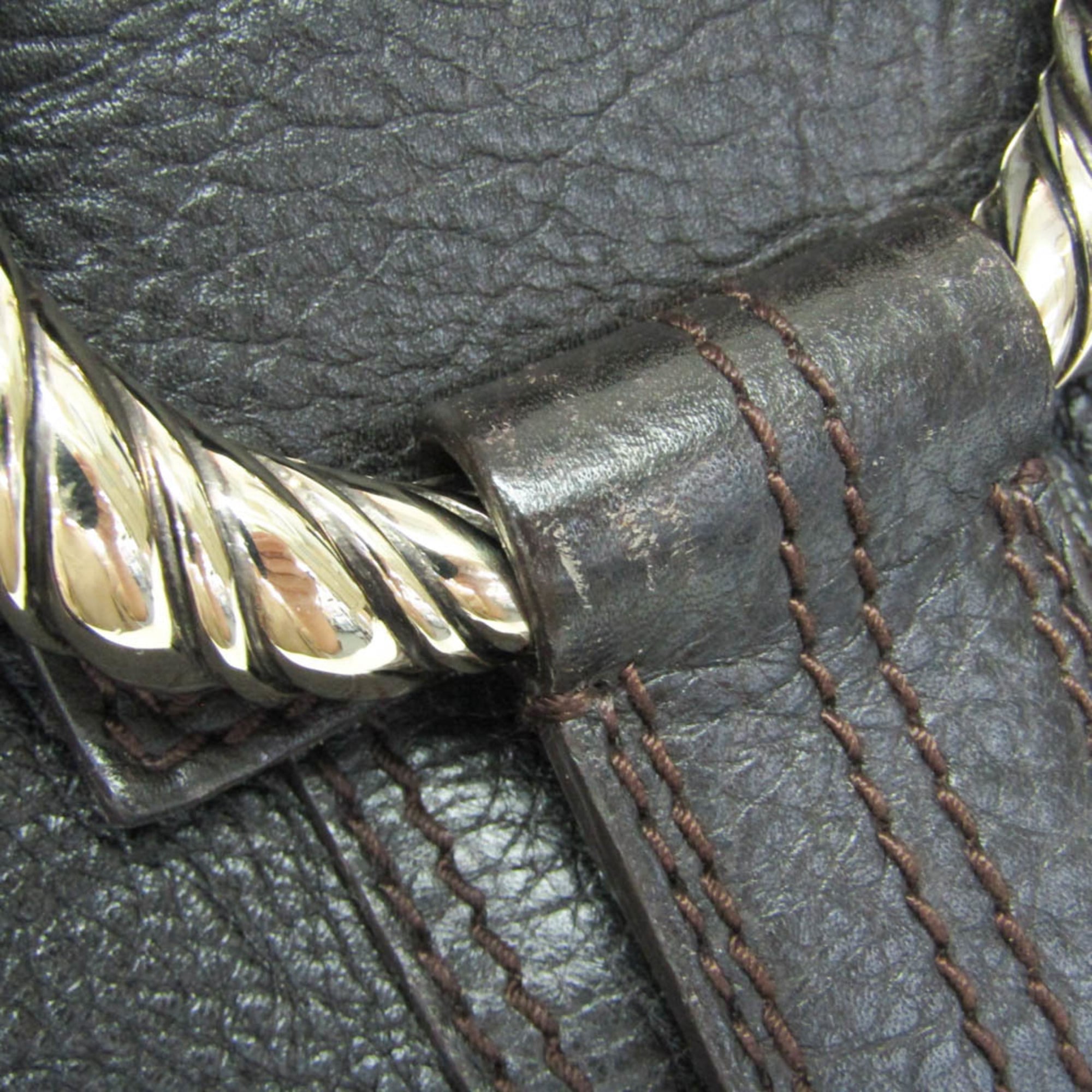 Bvlgari Leoni · Leather Shoulder Bag