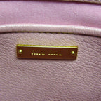 Miu Miu Madras · Leather Shoulder Bag