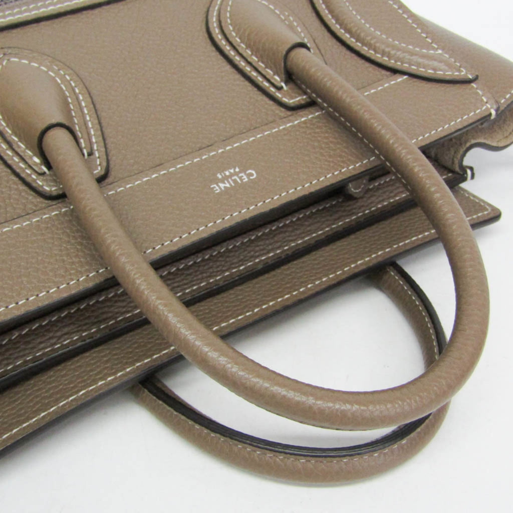 Celine Luggage Nano · Leather