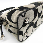 Coach Signature Stripe · Canvas & Leather