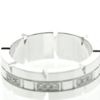 Cartier Tank Française · 18K White Gold · Diamond