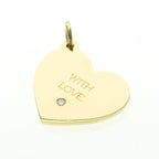 Tiffany Heart · Diamond · 18K Yellow Gold