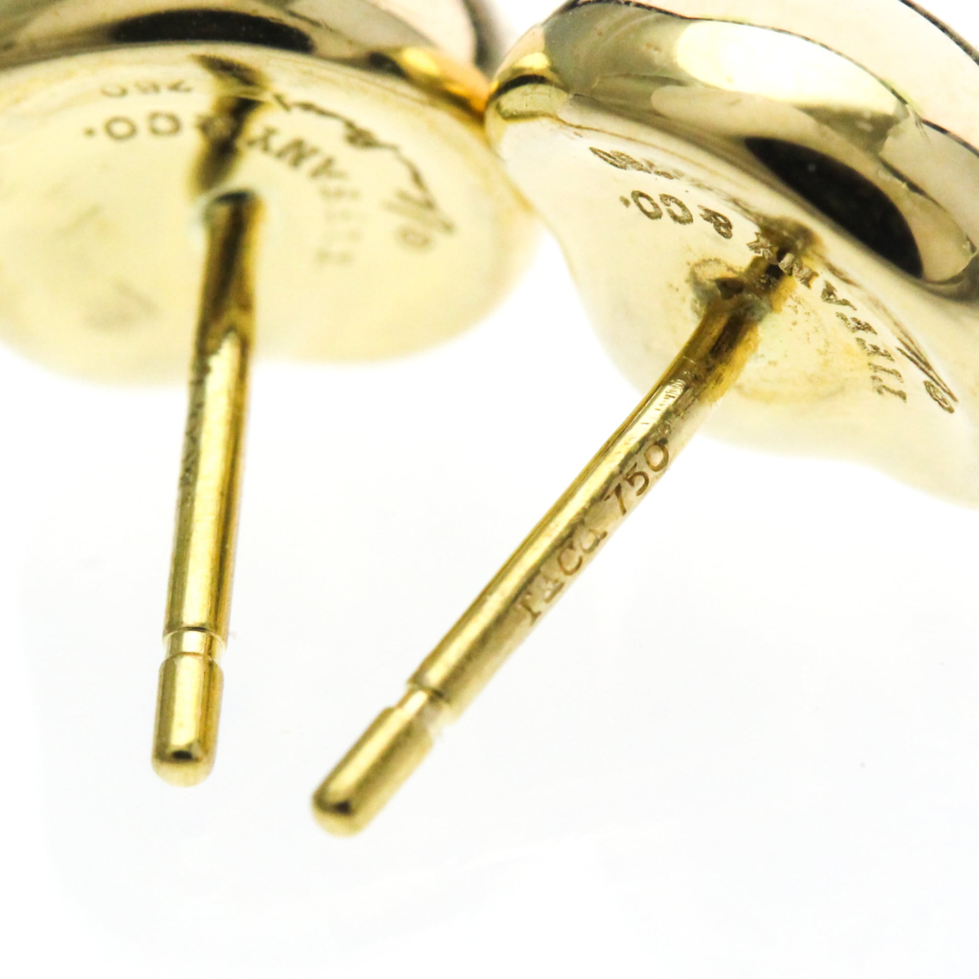 Tiffany Nugget · 18K Yellow Gold Earrings