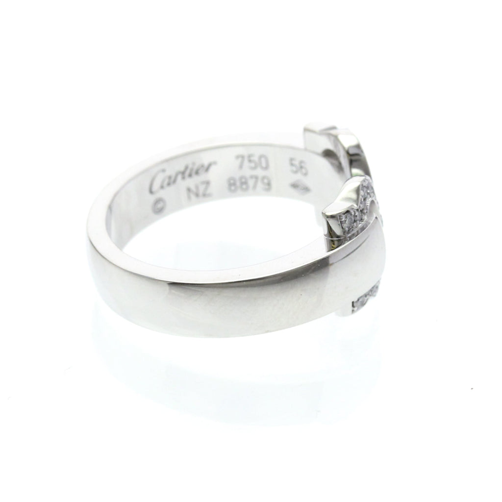 Cartier 2C Boucle · Diamond · 18K White Gold