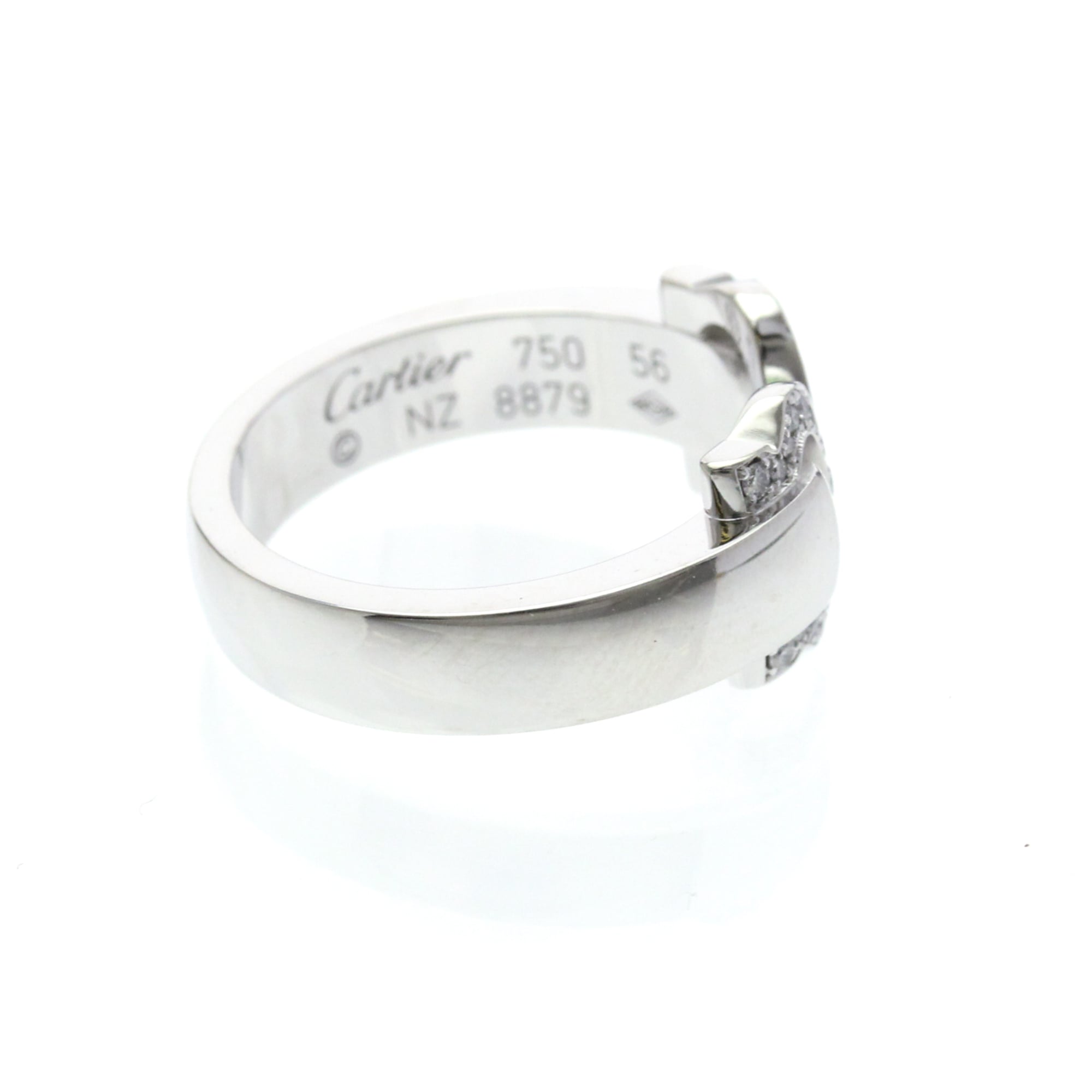 Cartier 2C Boucle · Diamond · 18K White Gold