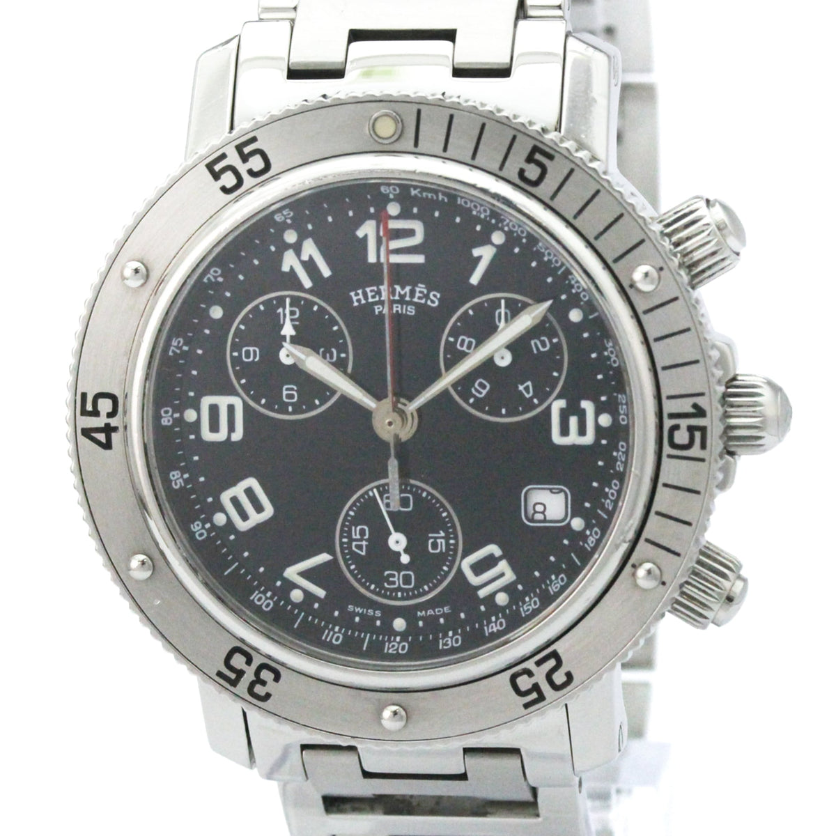 Hermès Clipper Diver · Chronograph · Steel