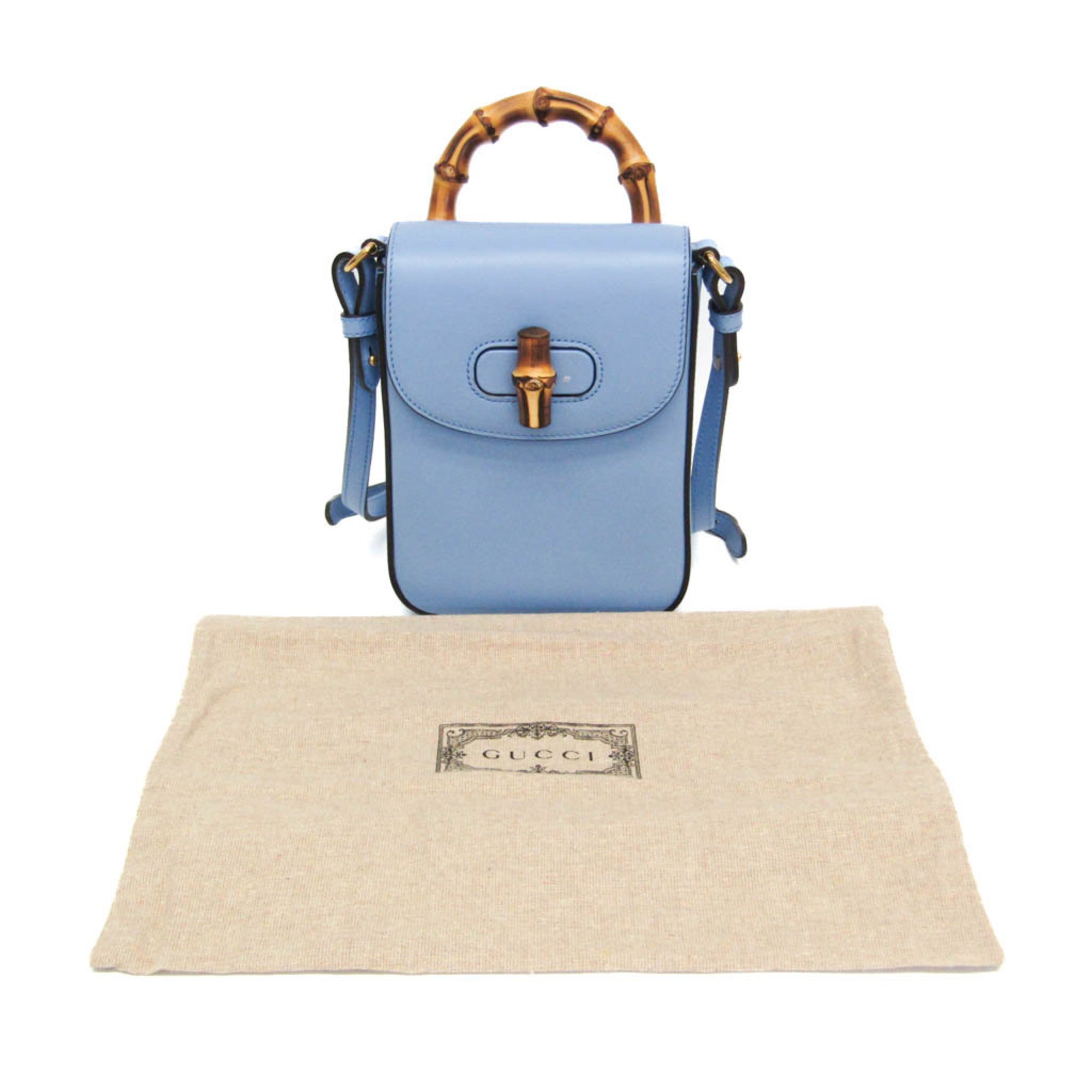 Gucci Bamboo · Leather