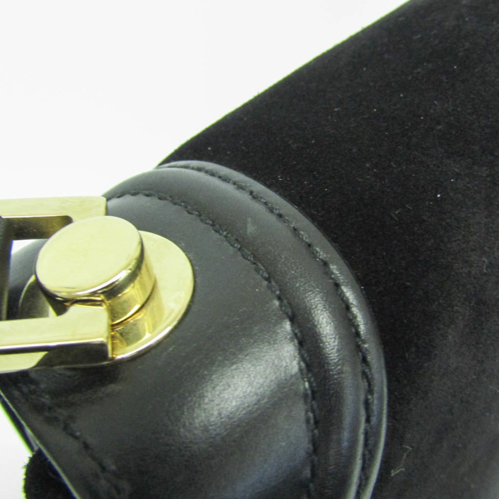 Salvatore Ferragamo Gancini · Leather & Suede