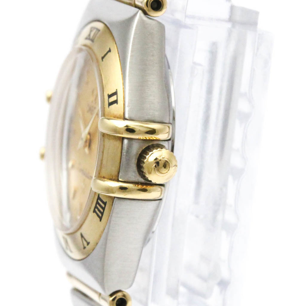 Omega Constellation · 18K Yellow Gold · Steel