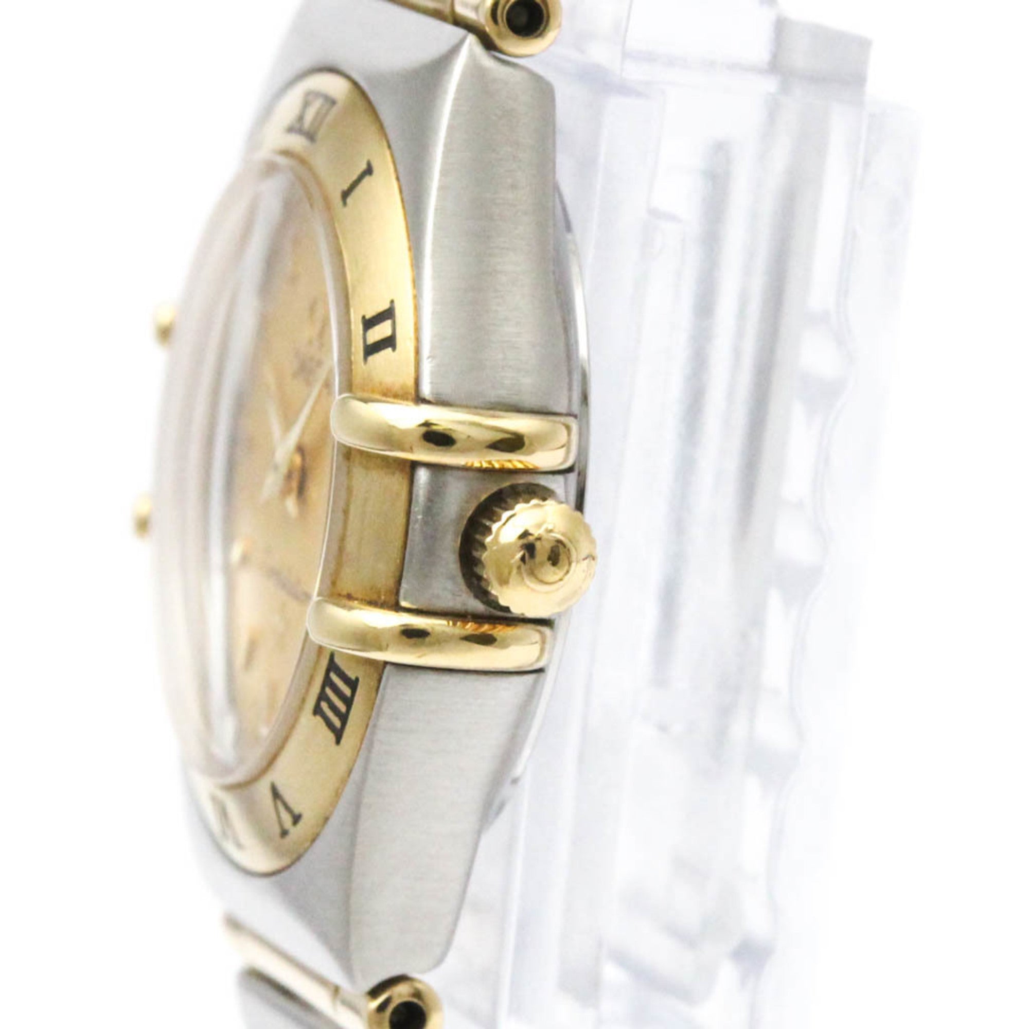 Omega Constellation · 18K Yellow Gold · Steel