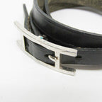 Hermès Hapi · 4-Row Leather Bangle