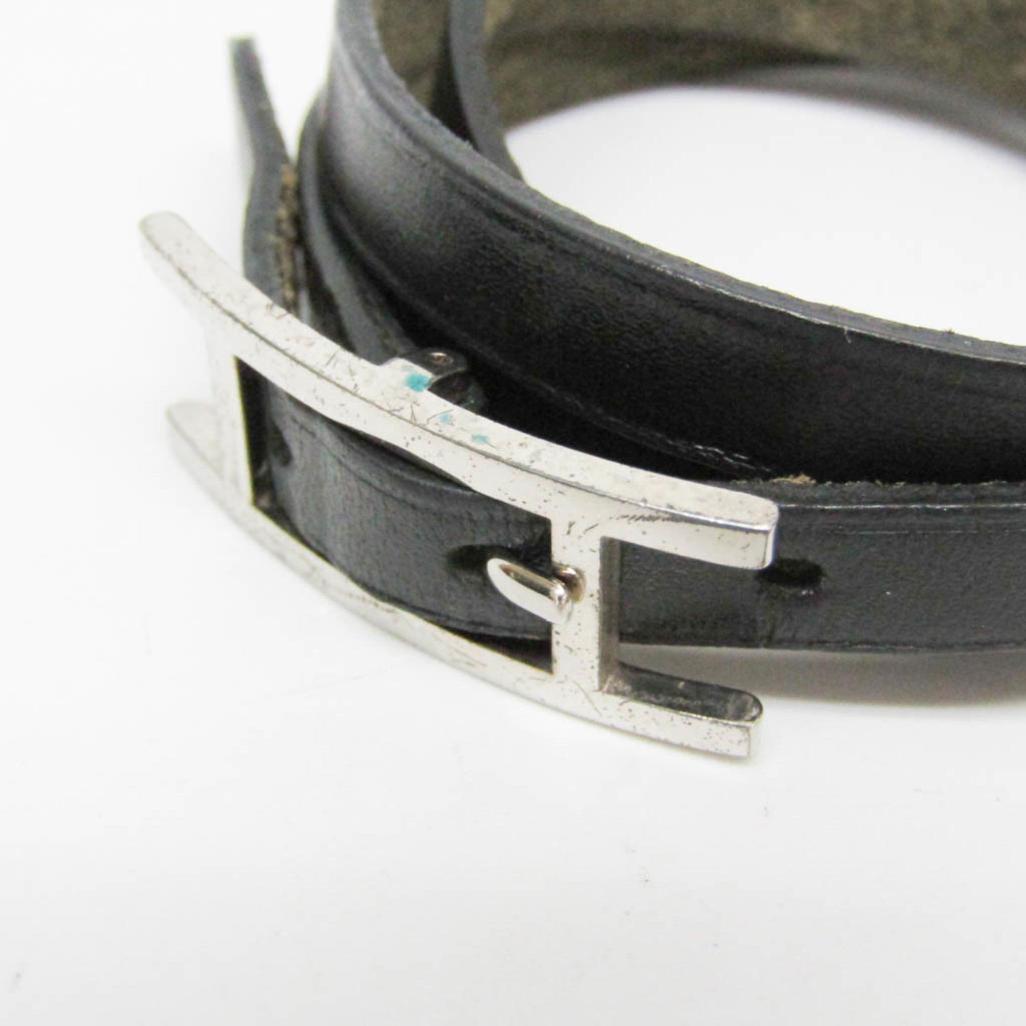 Hermès Hapi · 4-Row Leather Bangle