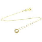 4°C Circle Diamond · 18K Yellow Gold