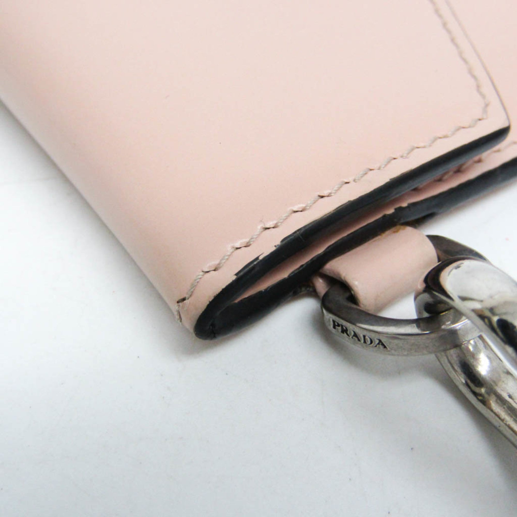 Prada Envelope Chain · Leather Clutch