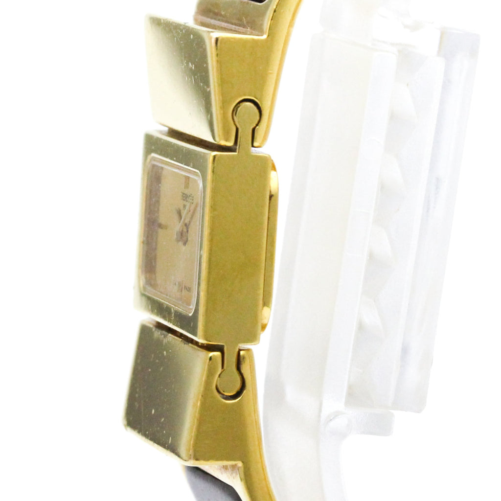 Hermès Loque · Gold Plated · Quartz