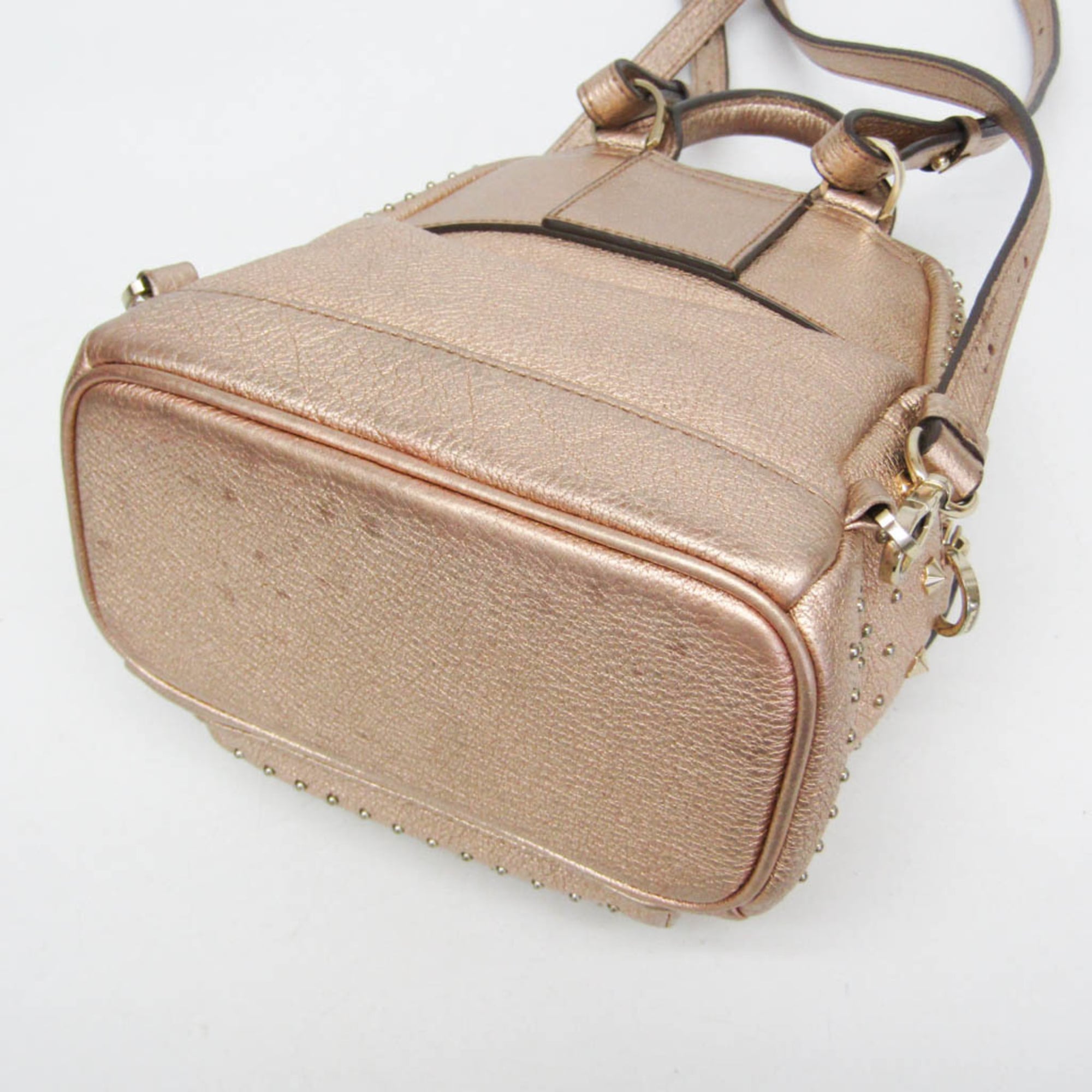 MCM Bebe Boo · Rose Gold Leather