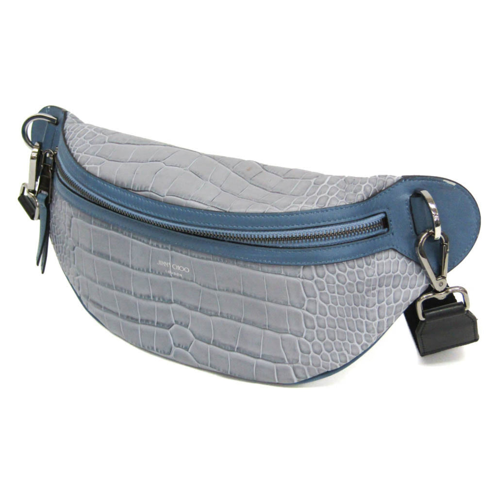 Jimmy Choo · Embossed Leather Belt Bag