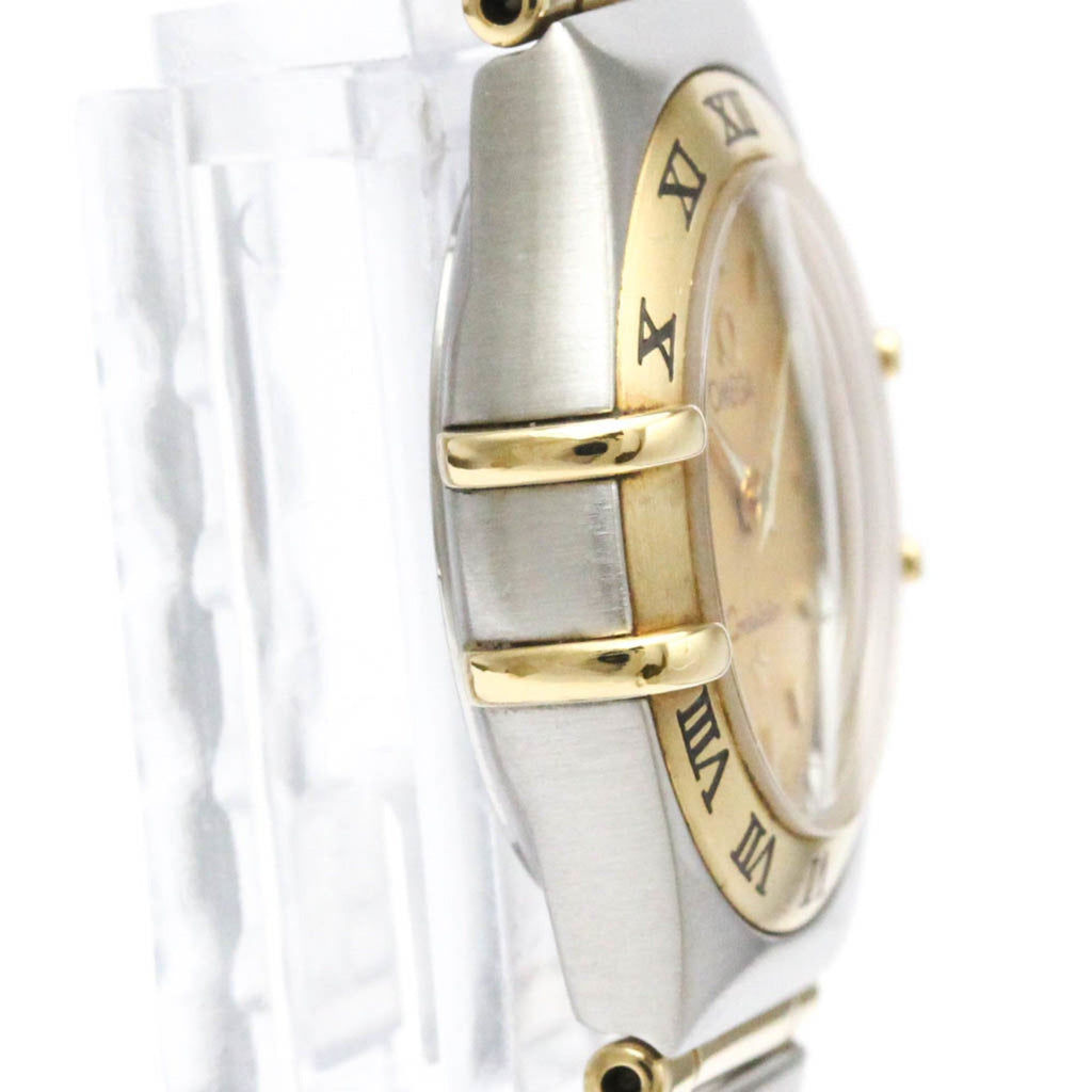 Omega Constellation · 18K Yellow Gold · Steel