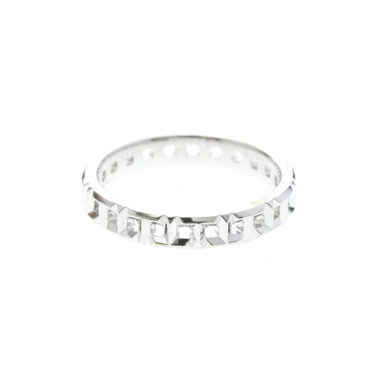 Tiffany T True Narrowing · 18K White Gold