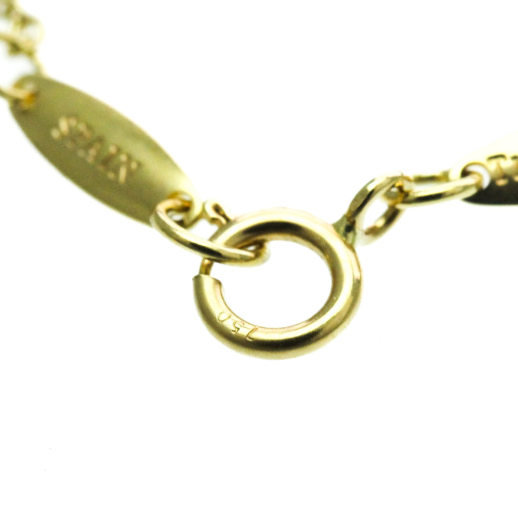 Tiffany Open Heart · 18K Yellow Gold · Diamond