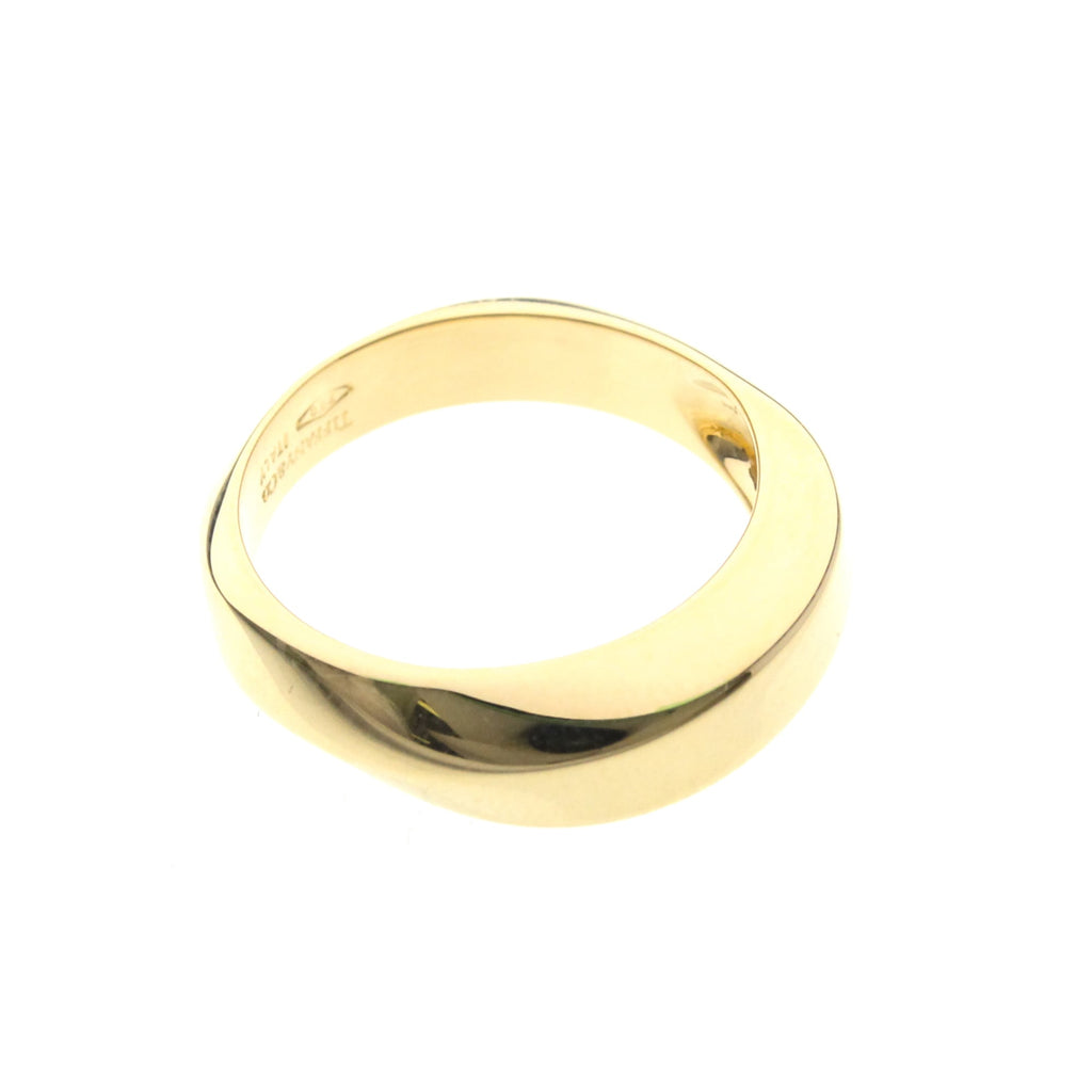 Tiffany Knife-Edge · 18K Yellow Gold