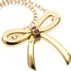 Tiffany Bow Ribbon · Rose Gold · Ruby