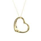 Tiffany Open Heart · 18K Yellow Gold