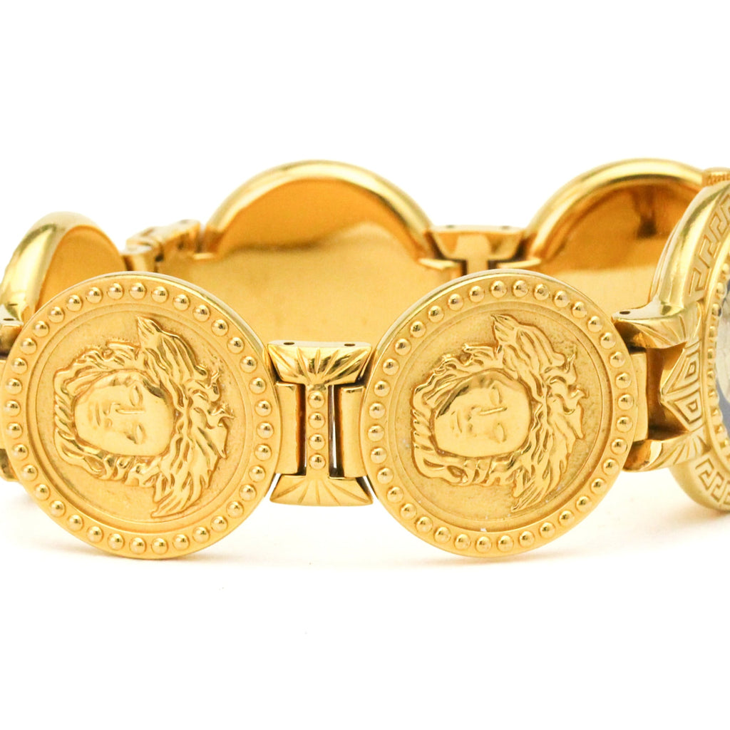 Versace Medusa Coin · Gold Plated