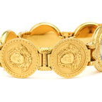 Versace Medusa Coin · Gold Plated
