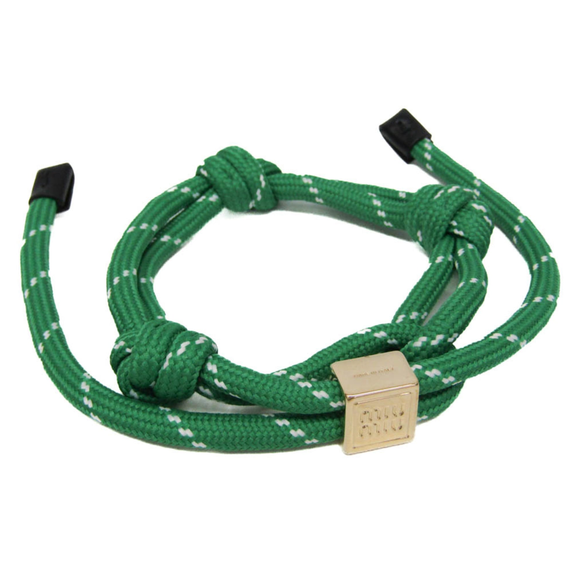 Miu Miu Logo Cord · Adjustable Bracelet