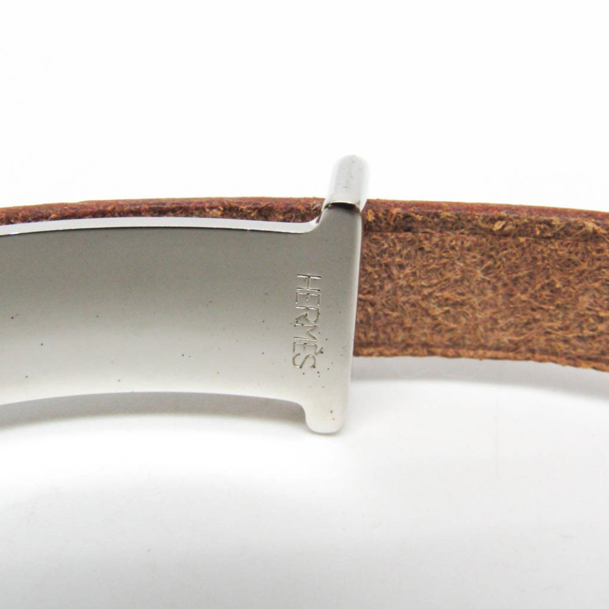 Hermès Api II · Leather Bangle