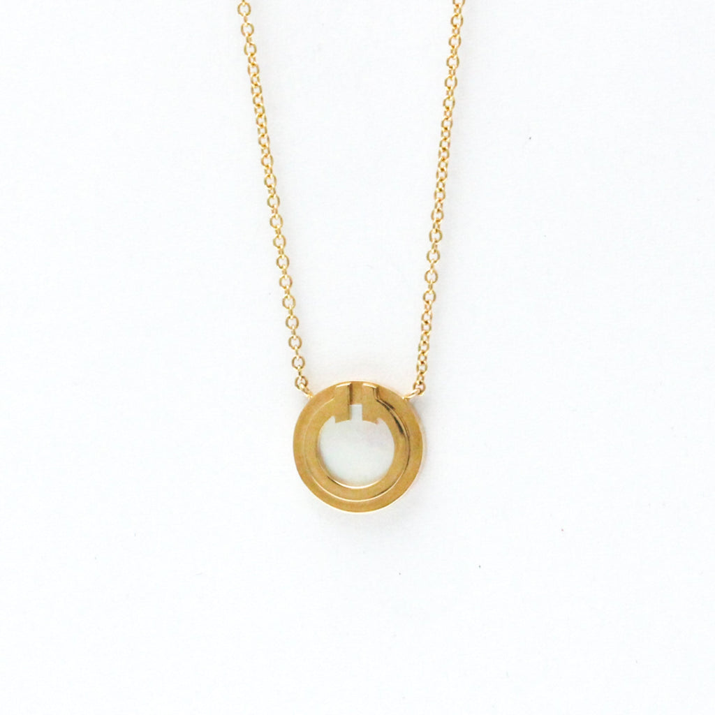 Tiffany T Two Circle · Rose Gold