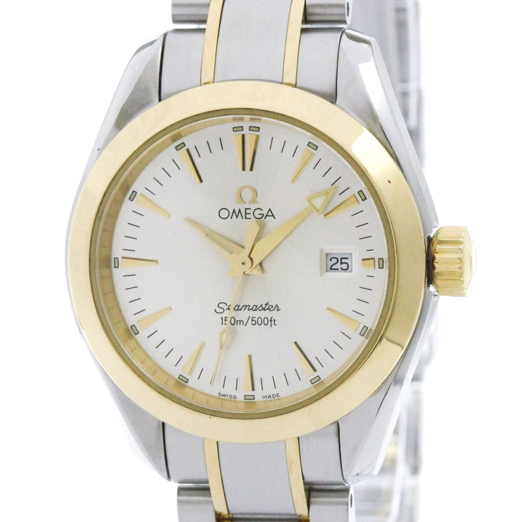 Omega Seamaster Aqua Terra · Two-Tone Gold