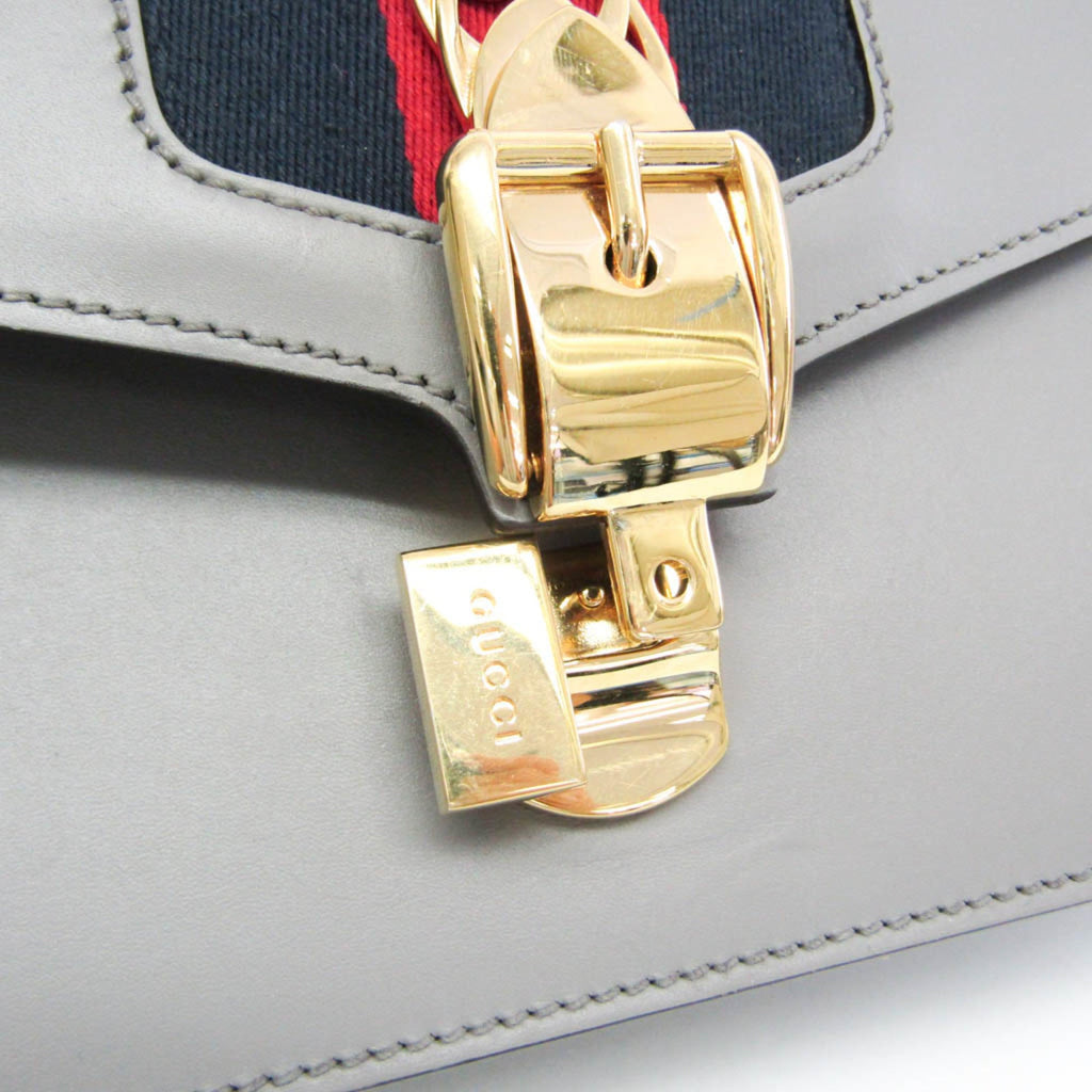 Gucci Sylvie · Leather Shoulder Bag