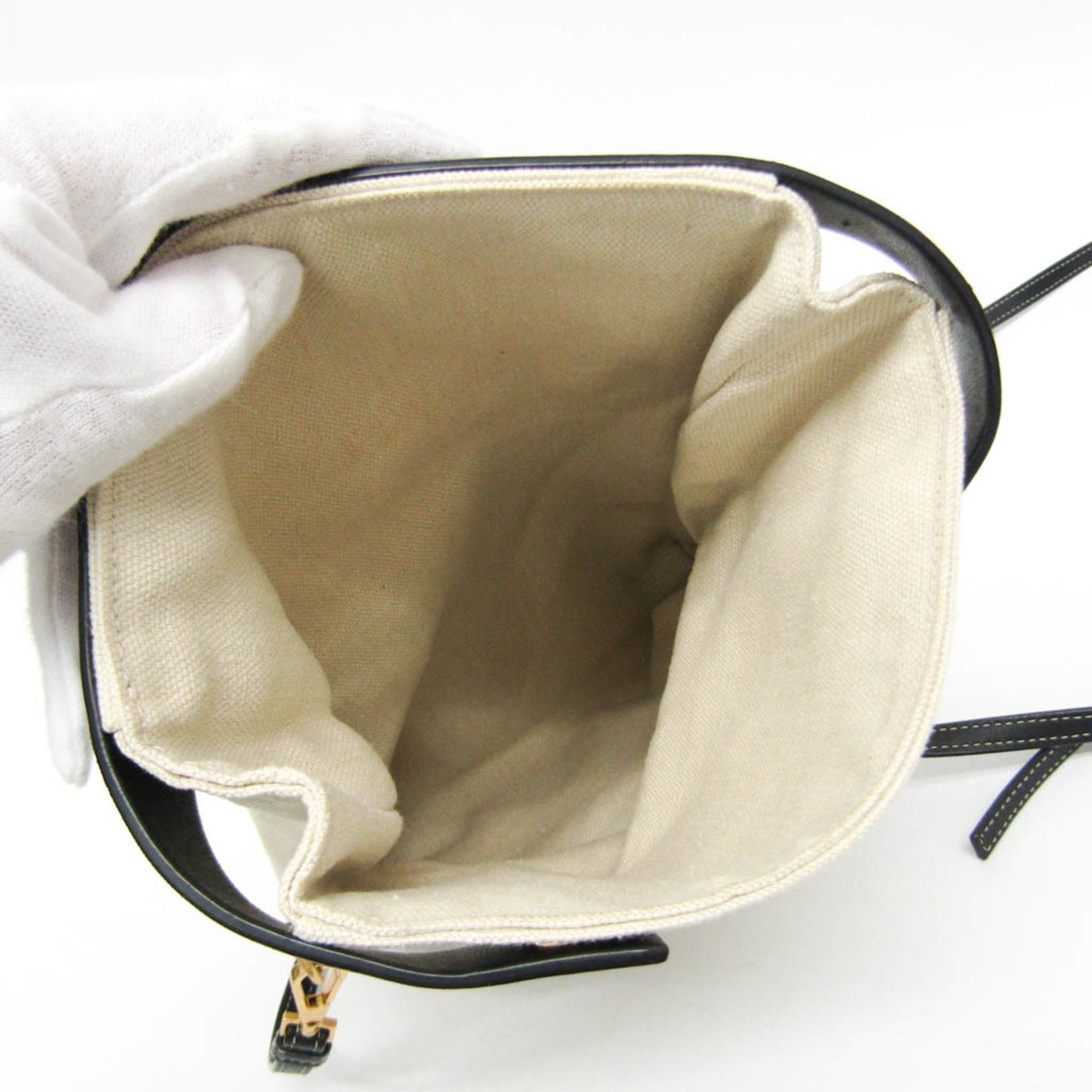 Bottega Veneta · Canvas Leather Crossbody