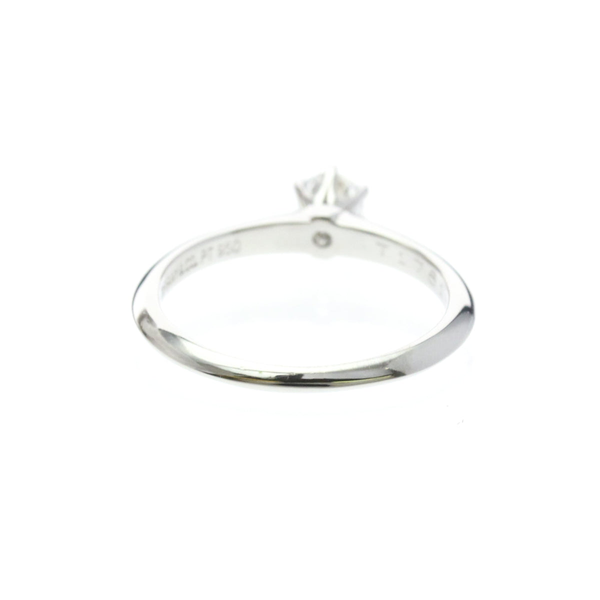 Tiffany Solitaire · Platinum · 0.22ct Diamond