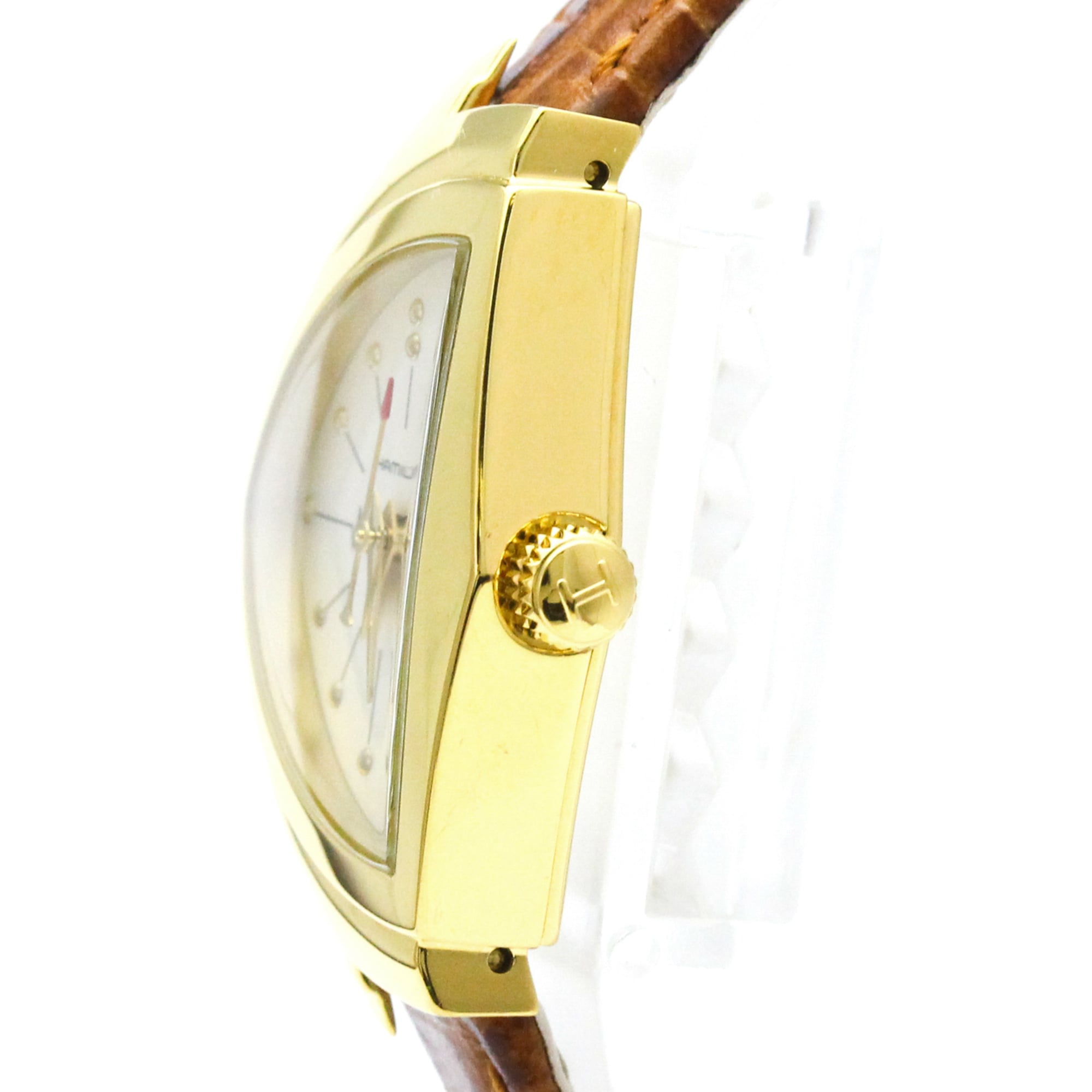 Hamilton Ventura · Gold Plated · Quartz