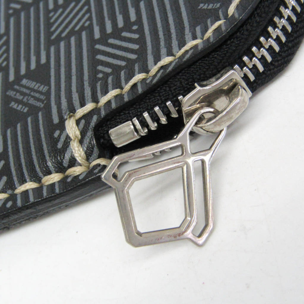 Moreau Leather Clutch · Two-Tone