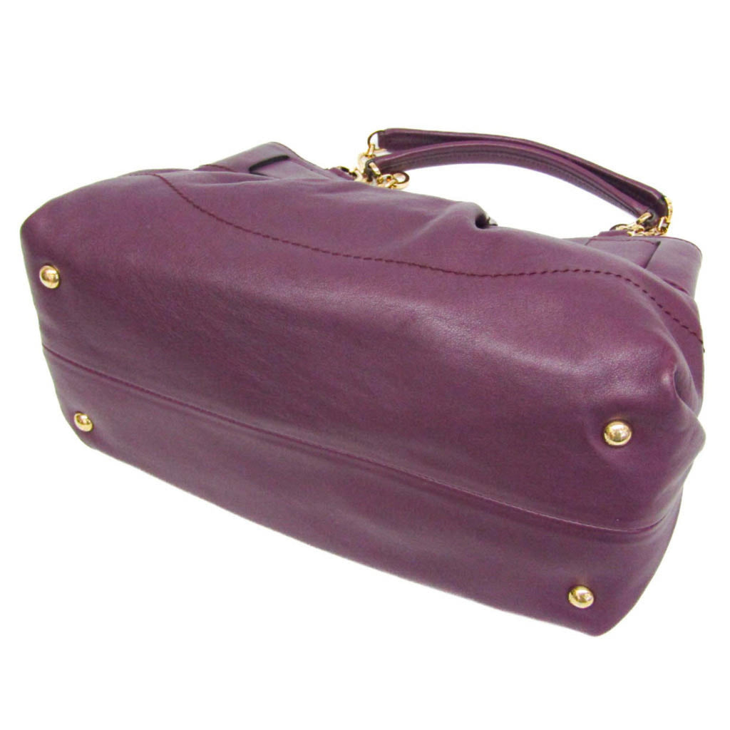 Salvatore Ferragamo Gancini · Leather